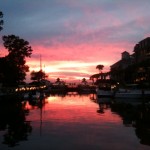 Sunset over Hilton Head Island