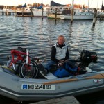 TAKING BIKES ASHORE IN DINGY