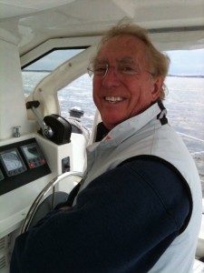 Gary at the helm