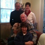 Jeannie & Tom Eisele with the Glenns 12-21-09