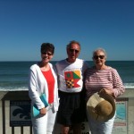 Aunt Mar and Glenns at ocean