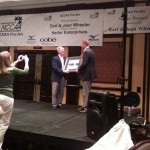 Kyle (on Right) receiving award