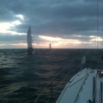 Lady Bug and Lily Pad going out the Lake Worth Inlet 4-7-10