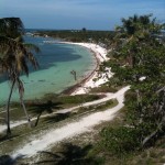 View of Bahia Honda State Park from Flagler’s old railroad bridge.