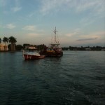 Tow Boat US pulling another Tow Boat US at Ft. Lauderdale