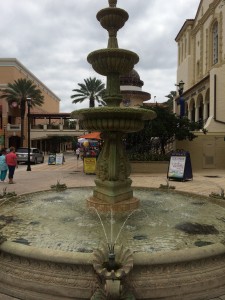 Fountain in W.P.B.